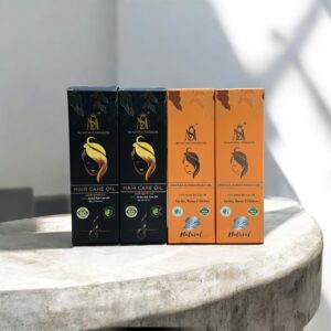 Hair Care Oil + Papaya Skin Oil 500 ML Combo